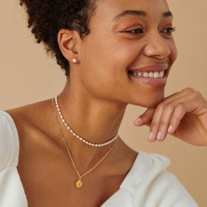 Collier Soleil - topaze Collier Soleil - topaze