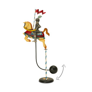 Chevalier - Jeu ancien Personnage en équilibre