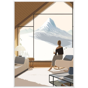 Cervin - Art frame by M. Forichon