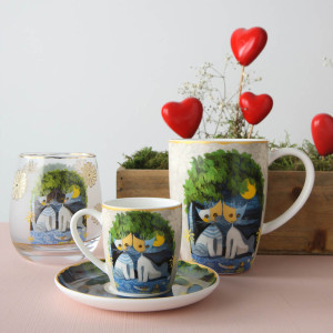 Moonlight - Rosina's cats mug