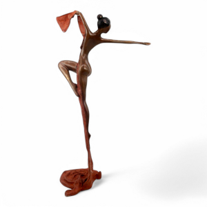 Exceptional bronze sculpture by I. Bonkoungou Exceptional bronze sculpture by I. Bonkoungou