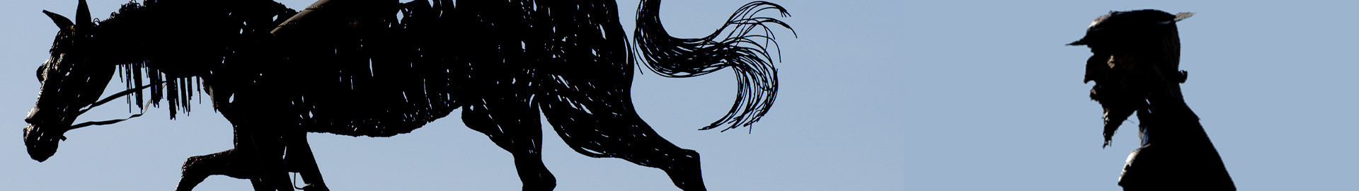 MICHEL LAUDE: Don Quixote Collection - Pewterware sculptures