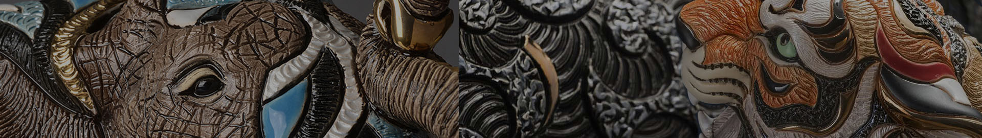 Pièces en édition limitée, émaux et or