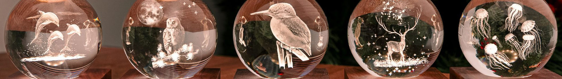 Crystal night lights